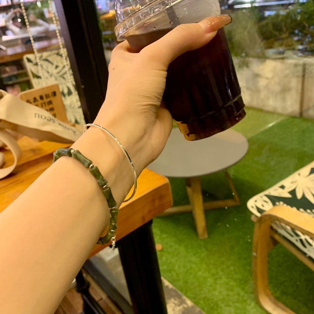 

Imitation Jewelry Bangle Niche Design Hand Rope Chinese Style Bracelet Women Bracelet Joint зелёный