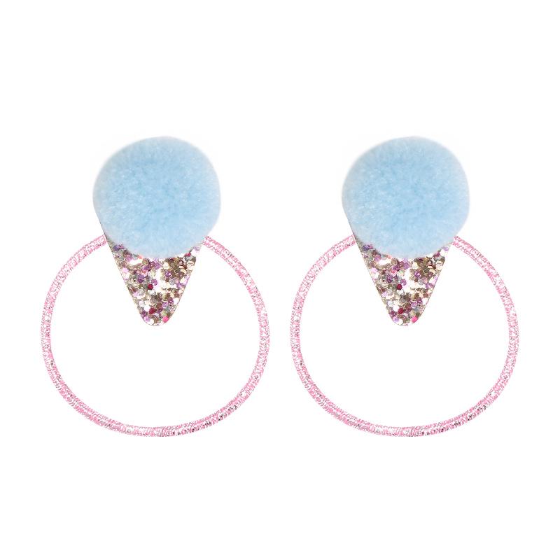 Five-Pointed Star Sequin Elastic Hair Tie for Kids – No Damage Rubber Band