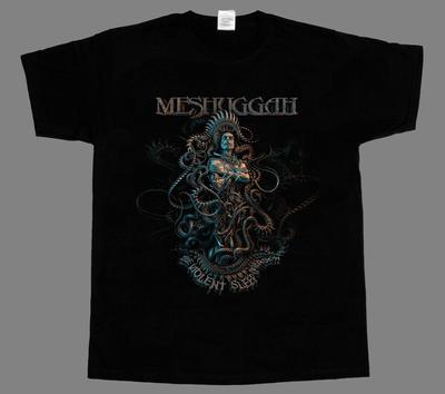 Meshuggah The Violent Sleep Of Reason Short Long Sleeve Black Unisex T-Shirt