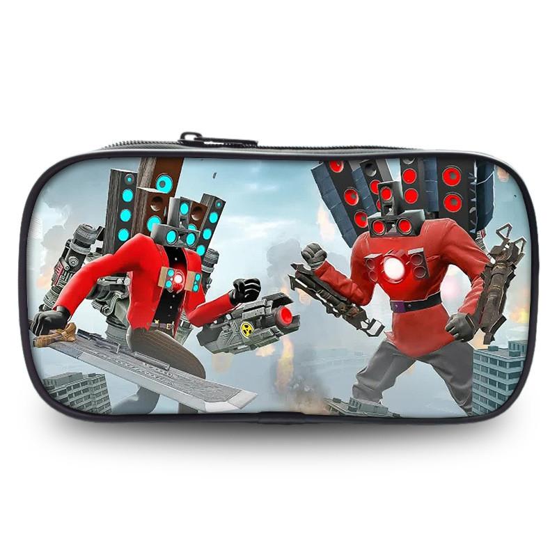 Titan Pencil Highquality Case With Unique Toilet Man Design Students For