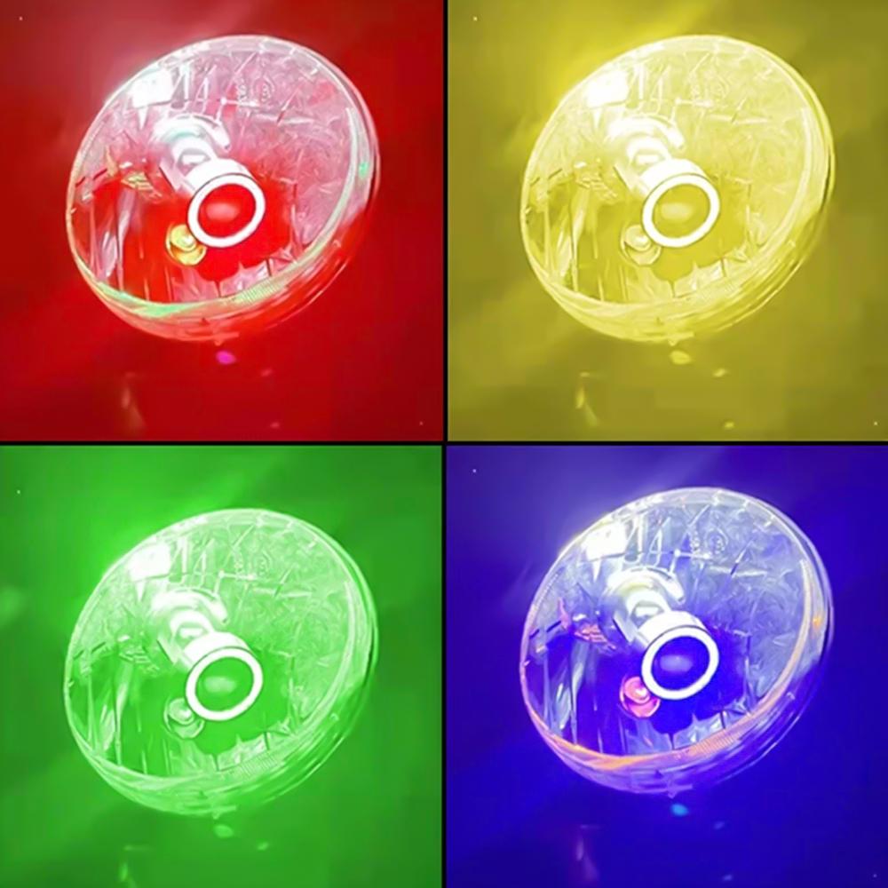 1pc Angel Eye H4 LED Motorcycle Headlight High Low Beam Scooter Motorbike Headlamp Light Bulb