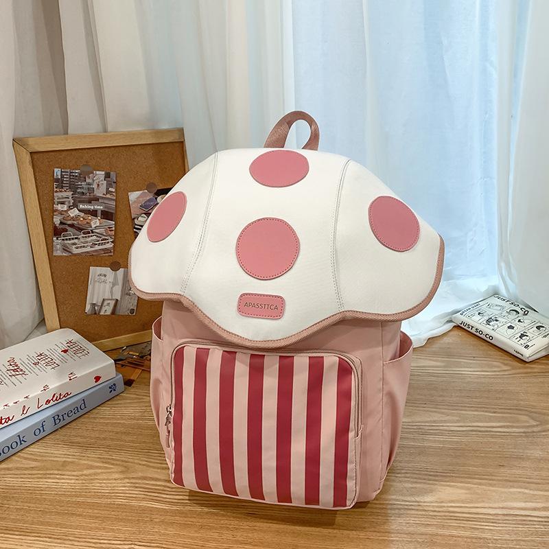 Backpack Women's Colorblock Student Schoolbag Campus Backpack