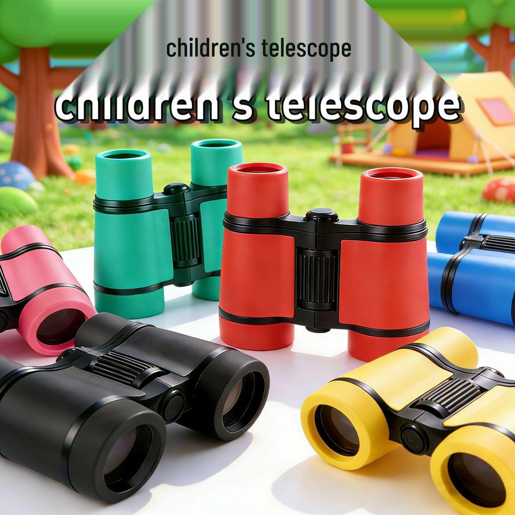 Kids' Portable HD Outdoor Observation Binoculars - Educational Toy