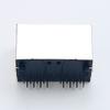 1-10Pcs 1*2 RJ45 Metal 16P 16Pin Female PCB Right Angle Board Jack Connector 8P8C Crystal Head Socket 1x2 21mm Network Interface
