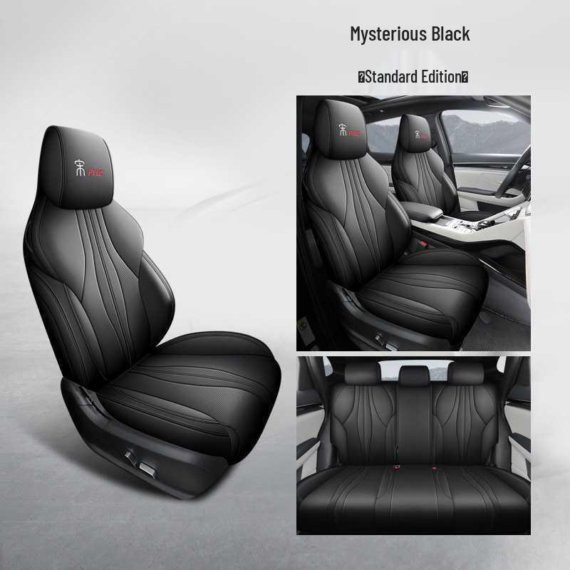 New Leather Car Seat Cushion for BYD Song PLUS - All-Season, Five-Seater Model