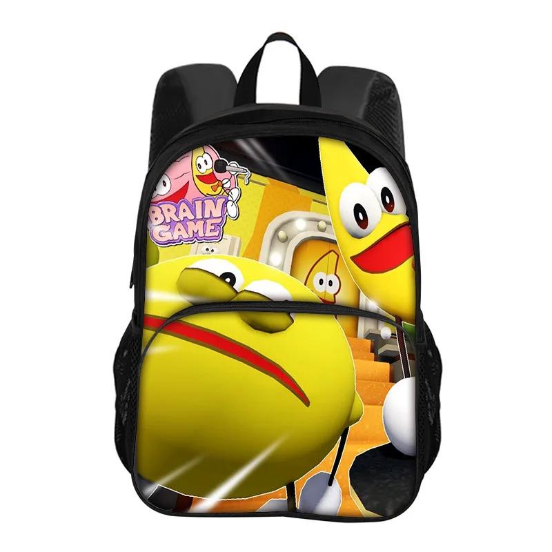 Sac à dos Brain Game Shovelware avec poche avant Sacs d'école pour étudiants Enfants Filles Garçons Sac à dos de voyage Grande capacité