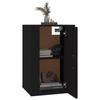 TV Wall Cabinet Black 40 X 34.5 X 60 Cm