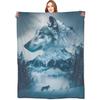 Fantasy Dragons and Books Printed Blanket for Sofa Bed Travel Camping Living Room Office Conditioning Blanket