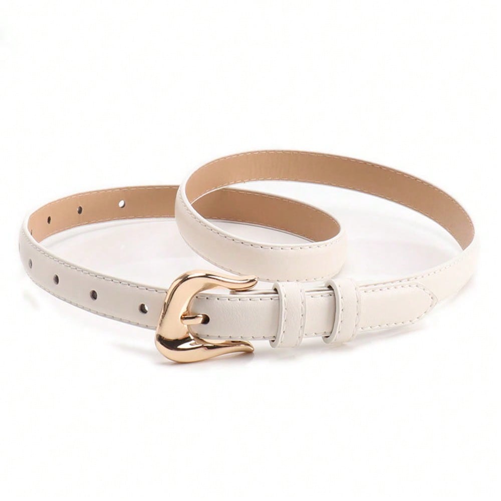 Simple Belt Women's High-end Versatile Jeans with Casual Fashion Women's Belt