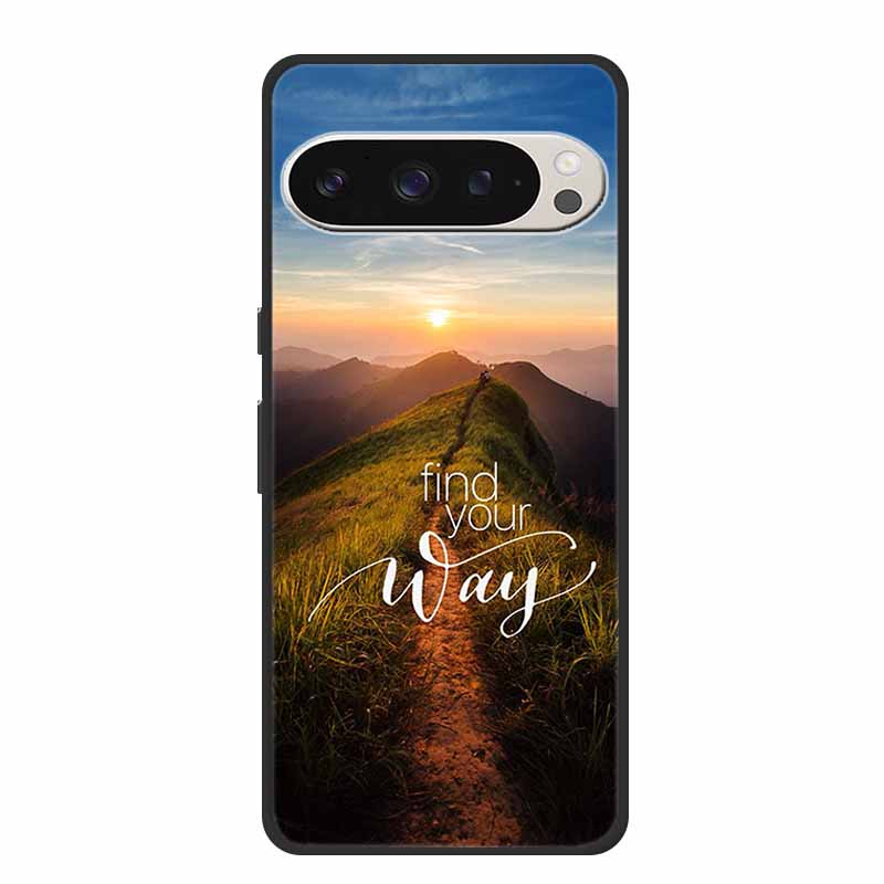 Für Google Pixel 9 5G Hülle Luxus TPU Weiches Silikon Handyhüllen für Google Pixel 9 Pro Pixel9 Cartoon Süße Stoßstangenabdeckung Fundas