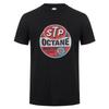 T-shirt Unisex Estiva 2026 Vintage Casual STP Automotive Olio per Motori Nostalgica con Cappuccio Morbido per l'Uso Quotidiano Comoda Streetwear