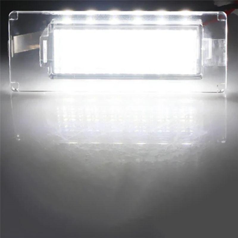 Car Rear LED License Plate Light For Fiat Ducato Bus Kasten 2006- Car Replacement 1307272070 735430904