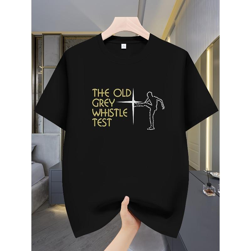 European sizes Summer New Men'S Fashion Casual Sports Outdoor Short-Sleeved Round Neck T-Shirt Trend Pattern Printing Shirt