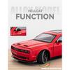 1/24 Dodge Challenger Hellcat Autíčka litá Metel Auta Hračka Tahni zpět Modely aut Hellcat se zvukem a světlem Hellc pro děti