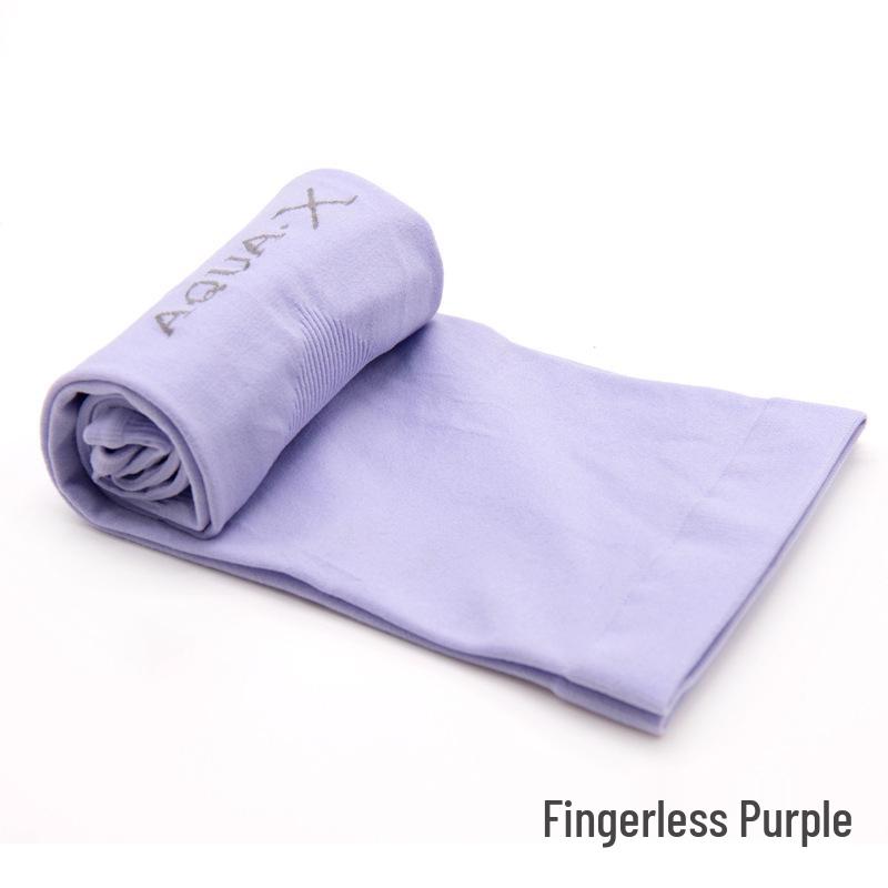 Unisex UV Protection Ice Silk Arm Sleeves for Outdoor Sun Protection One Size
