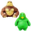 Creative King Toy Stress Relief Cartoon Soft Rubber Sand Sculpture Funny Decompression Doll