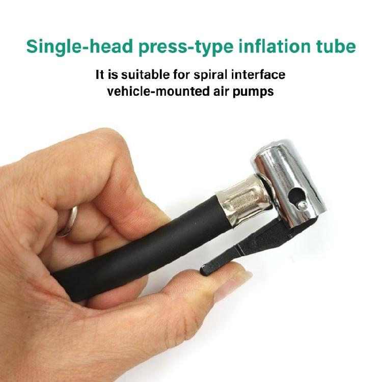 Car Tire Inflatable Pump Extension Tube Adapter Air Inflator Hose Twist Tyre Air Connection Locking Air Chuck