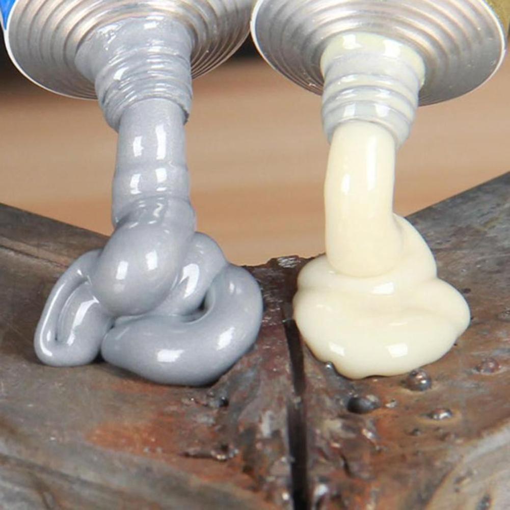 100g AB Metall Reparatur Kleber Super Kleber Industrielle Reparatur Kalt Kleber Wärme Metall Reparatur Schweiß Wat F2B7