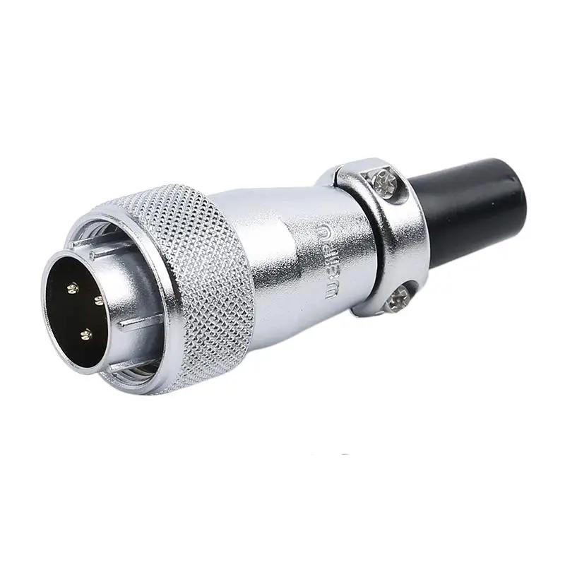 WEIPU WS16 TQ+ZQ Waterproof Cable Wire Connector Male Plug Female Socket Electrical Automation Aviation Adapter 2 3 4 5 7 9 Pin