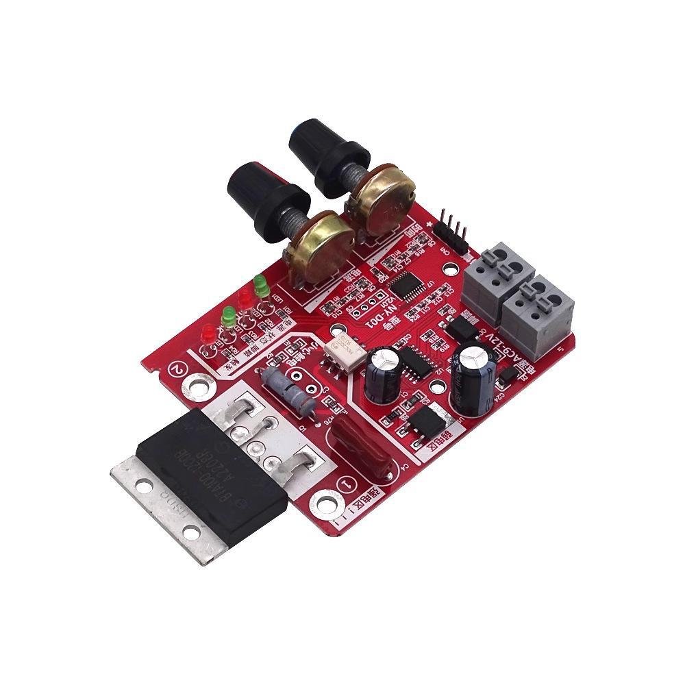 NY-D01 Spot Welder Control Board: Time and Current Adjustment with Digital Display