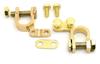 Brass Battery Terminals 6V, 12V, 24V - Set Off-Road