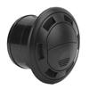75mm Dashboard Air Conditioning Deflector Outlet Black Round Vent Universal for Bus RV