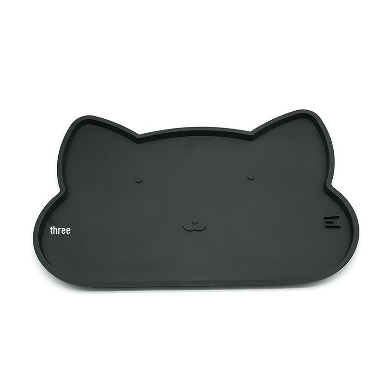 Silicone Pet Feeding Mat: Easy-Clean, Foldable, Leak-proof, Non-slip, Waterproof for Cats & Dogs