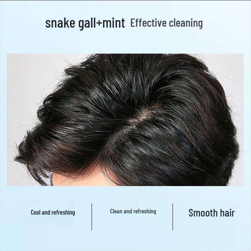 Longliqi Snake Gall Refreshing Shampoo