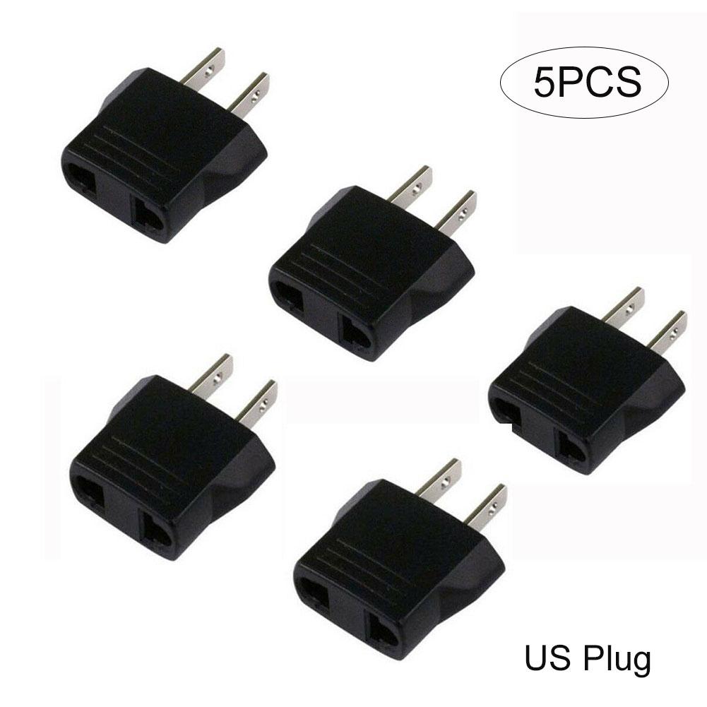 5pcs 110V To 220V Conversion Adapter Plugs Travel Adapter Converter