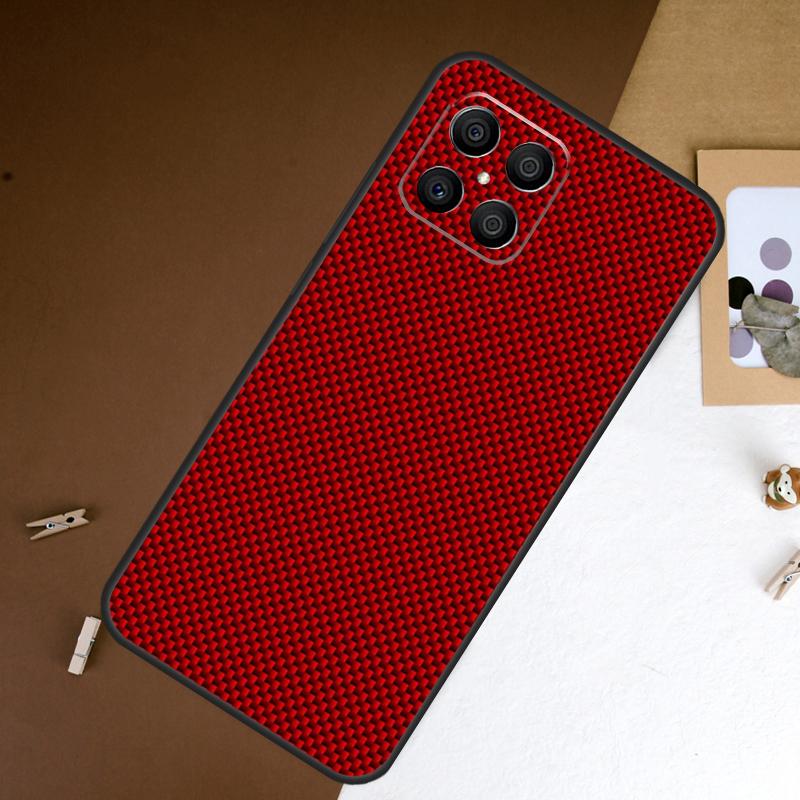 Carbon Fiber Case For Honor X6a X9a X9b X8a X7a X7 X8 X9 8X 9X Honor 90 Lite 70 50 Magic 5 6 Pro Cover