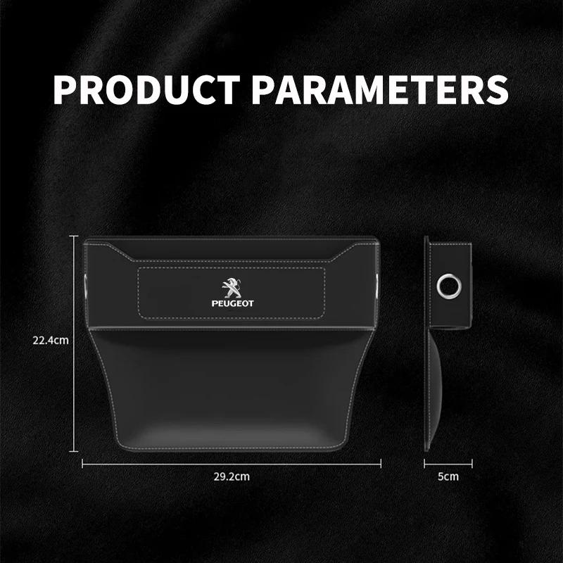 Autositz Spalt Fugen Aufbewahrungsbox Sitz Organizer Spalt Füllstoff Halter Für Peugeot 206 208 306 307 308 508 106 107 108 2008 207