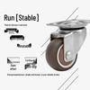 Shangjinsheng Silent TPR Furniture Caster Wheels