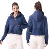 Uarun Women's Loose Fleece Yoga Hoodie