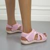 Fashion Women Sandals Hollow Out Summer Comfortable Sport Sandals Open Toe Non-Slip Cut Out Soft Female Sandalias De Mujer Plus Size 44