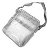 Clear Shoulder Bag Fashion Lightweight Large Capacity PVC Transparent Shoulder Bag for Travel