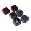 Velvet Octagonal Jewelry Box for Rings, Necklaces, Pendants, and Proposals