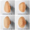 4PCS Simple Styles Wall Mount Hooks Solid & Beech Wood Multipurpose Hooks Upgrades for Hanging Clothes & Accessories