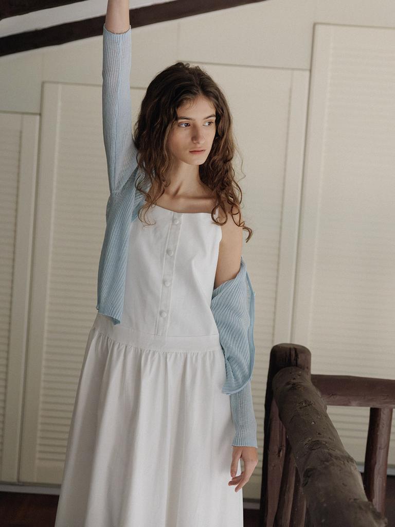 Hunch Low-Waist Volume Dress (2Color)
