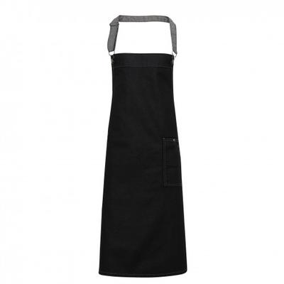 Premier Unisex Adults District Waxed Look Denim Bib Apron