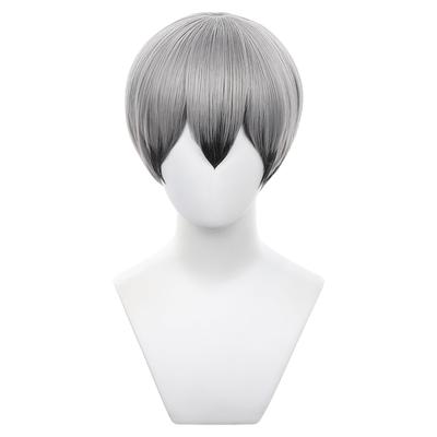 Sizuuenn Haikyu!! Kita Shinsuke Wig, Heat-Resistant, Cosplay Wig with Net, Perfect for Events, School Festivals, Cultural Festivals, and Photo Shoots