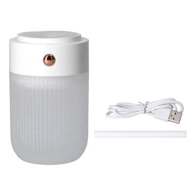 Humidificateur à brume fraîche, mini diffuseur portable USB ultra silencieux de 250 ml avec veilleuse colorée