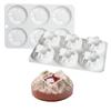 Snow Mountain Shaped Bakewares Heat Resistant Silicone Mold for Mousse Chocolate Baking Kitchen Cake Decorating Tool