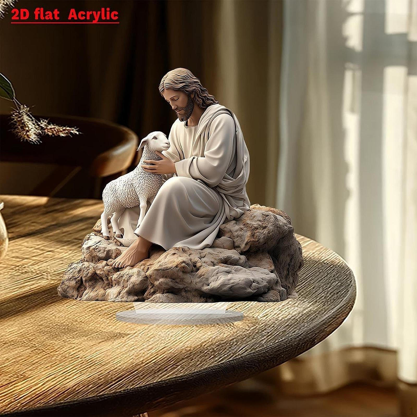 

Table Ornament Jesus 2D Interior Design for The Living Room of