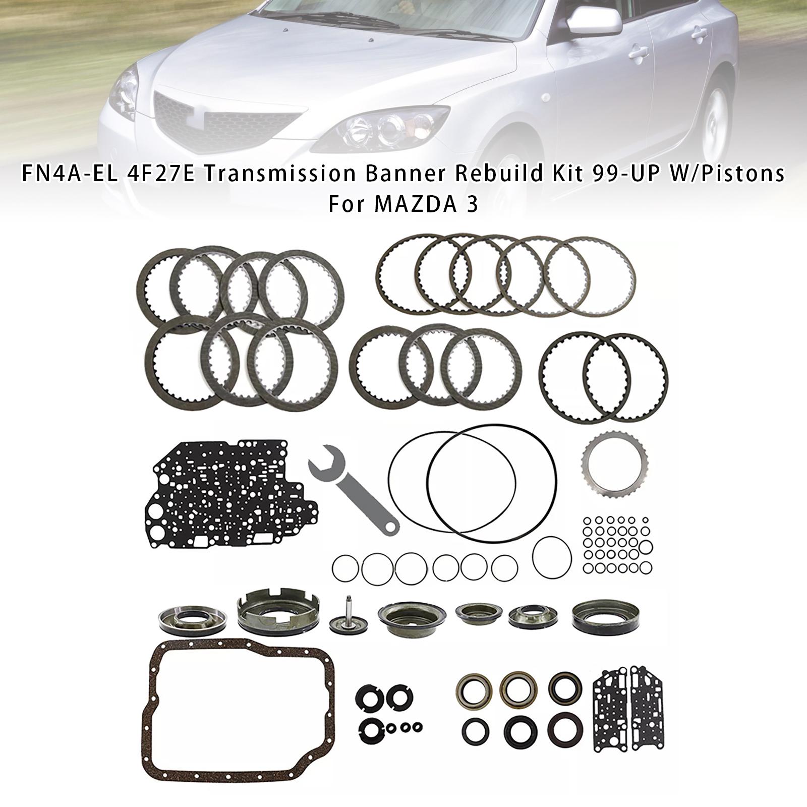 

FN4A-EL 4F27E Комплект для переборки трансмиссии Banner 99-UP С поршнями для MAZDA 3