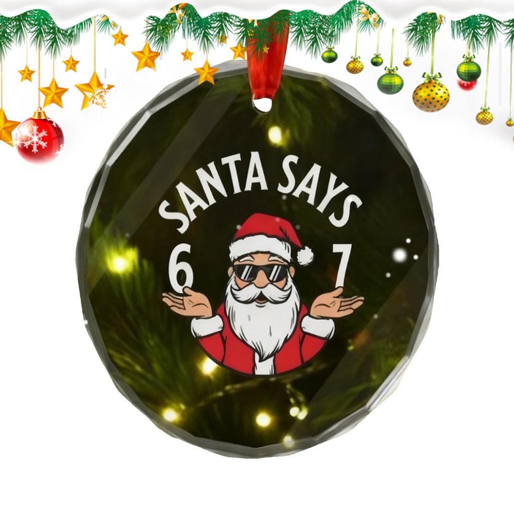Christmas Tree Ornaments Santa Claus Home Decor Keepsake Christmas Table Ornaments for Indoor Outdoor Bedroom Entryway Porch