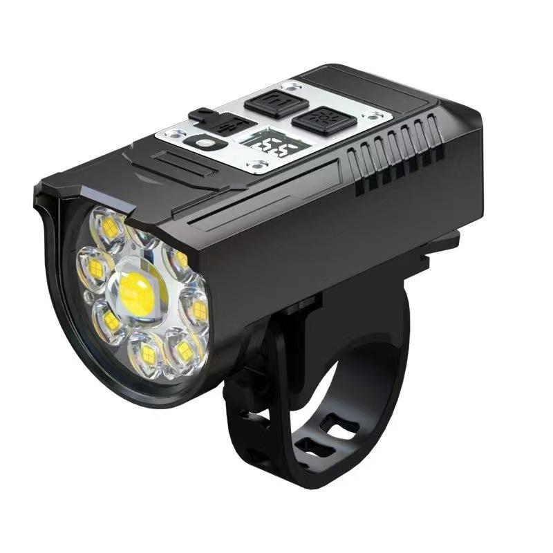 LED Bike Bicycle Light Type-C Rechargeable Set Road Bike Front Back Headlight Lamp Flashlight Cycling Light Cycling Accessories