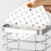 Two Mode Stainless Steels Toothpaste Dispenser Organizers Waterproof Bath Shelf for Electric Brush Head Cotton Swab Storage
