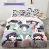 The Fragrant Flower Blooms Pattern Bedding,Quilt Set Quilt Cover Pillowcase Home Birthday Gift (1 * duvet cover + 2 * pillowcase, without core)