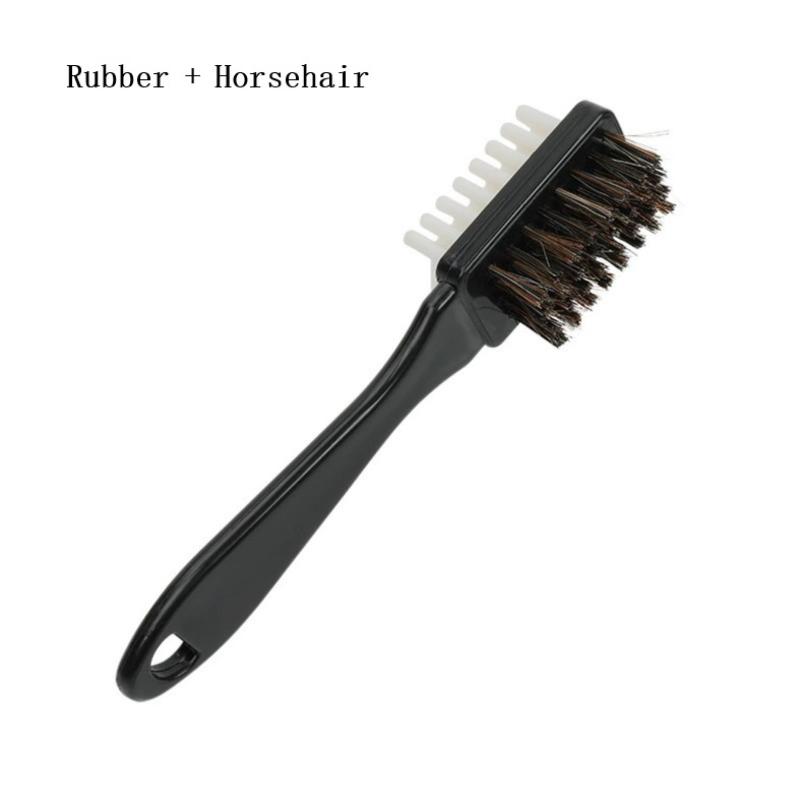 Набор щеток для чистки обуви 2-в-1 Двусторонний с ластиком - Прочный пластик для замшевой и нубуковой обуви | Универсальный эффективный инструмент для ухода