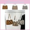 Trendy Leopard Pattern Handbag For Women Versatile Shoulder Bag For Casual Outfits